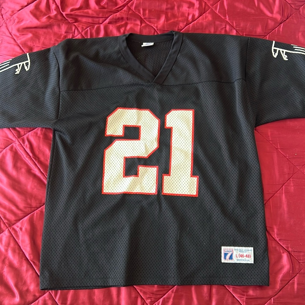 Deion Sanders Atlanta Falcons Jerssey #21